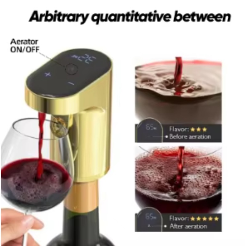 Portable Electric Wine Dispens - Wine Aerator Pour 评论和价格