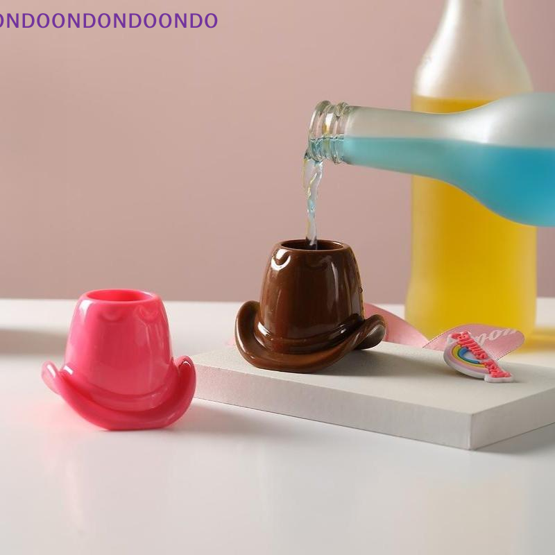 Unbreakable Cowboy Hat Shaped  - Wine Beer Hat 评论和价格