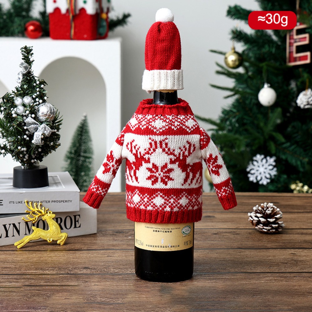 Elk Wine Bottle Cover Reusable - Wine Beer Hat 评论和价格