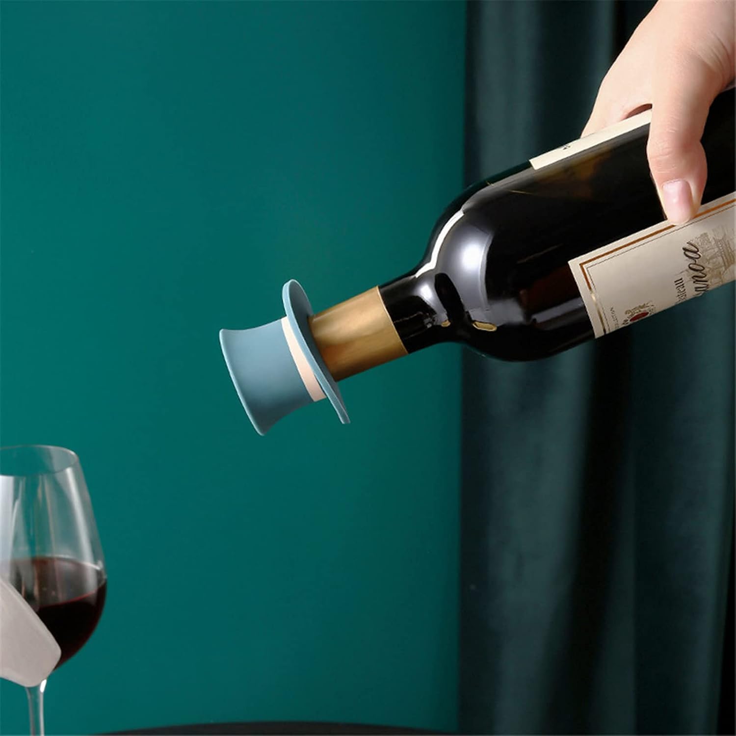 Magic Hat Silicone Wine Bottle - Wine Beer Hat 评论和价格