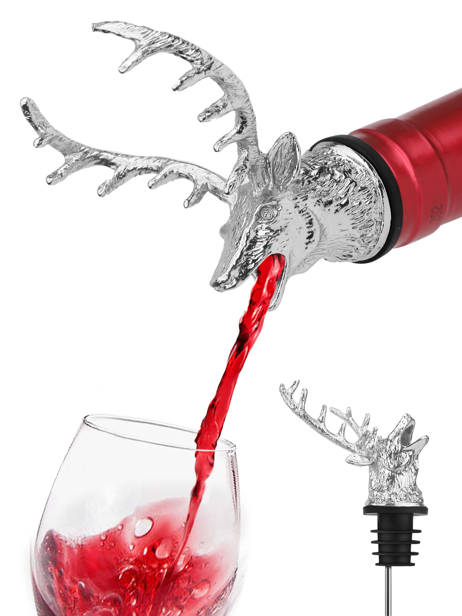 Wine Aerator Pourer, Stainless - Wine Aerator Pour 评论和价格
