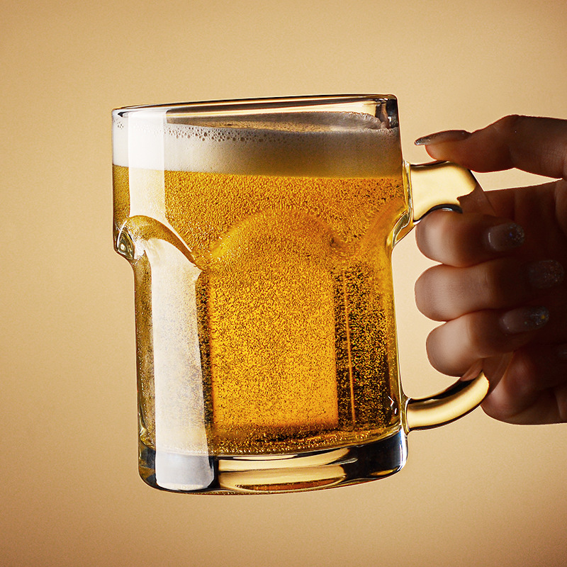 Household beer mug with handle - Wine Draft Beer 评论和价格